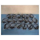 Lot of 19 New Over-The-Ear Headphones