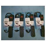 (4) Power Strips - NEW IN BOX