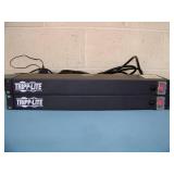(2) Tripp-Lite Rack Mountable Power Strips