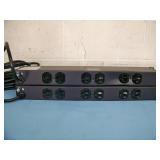 (2) Tripp-Lite Rack Mountable Power Strips