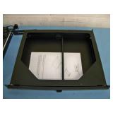 Middle Atlantic Sliding Keyboard Trays and Vented Rack Shelf
