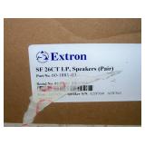 (2) Extron In-Ceiling Speakers, model SF 26CT LP - NEW IN BOX