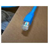 Box of Cat-6 Network Cables - various lengths