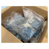 (70) NEW - Weltron Stainless Steel Double Gang Wall / Faceplates