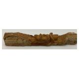 1979 Dave Sheild Hand Carved Cowboy Wall Art 19"