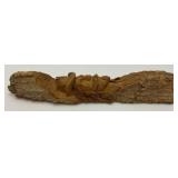 1979 Dave Sheild Hand Carved Cowboy Wall Art 19"