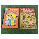 Mickey Rooney Punch-Out Book & Mickey Mouse Club Scrap Book
