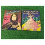 Hedy Lamarr & Mary Martin Paper Dolls