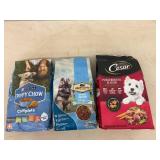 3 Bags Dog Food/Puppy Chow