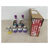 Furnace Filters, Purple Primer & Countertop Polish