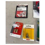 Mixed Lot New Items - Signal Splitters, Weather Sealing Tape, Cords