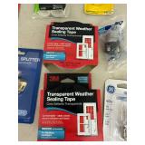 Mixed Lot New Items - Signal Splitters, Weather Sealing Tape, Cords