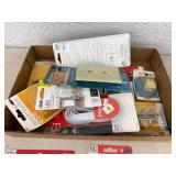 Mixed Lot New Items - Signal Splitters, Weather Sealing Tape, Cords