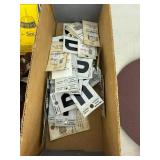 Wire Brushes, Reflective Letters/Numbers & Hardware Items