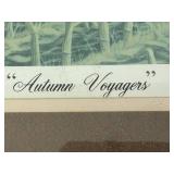 "Autumn Voyagers" Artwork by Russ Duerksen 1179/1400 24" x 32"