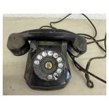 Vintage Pulley & Telephone