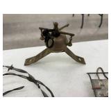 Vintage Items - Barbwire, Bell, Kitchen Items