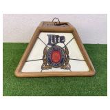 4 Sided Miller Lite Hanging Light