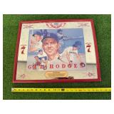 Seagram 7 Gil Hodges Mirror/Sign