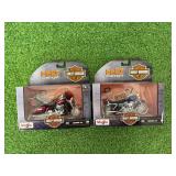 Harley-Davidson 1/18 Scale Motorcycles