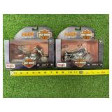Harley-Davidson 1/18 Scale Motorcycles