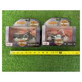 Harley-Davidson 1/18 Scale Motorcycles