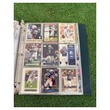 Binder of Football Cards