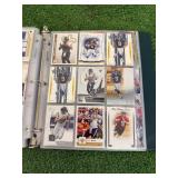 Binder of Football Cards