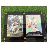 Football Cards - Peyton Manning & Drew Brees