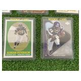 Football Cards - Adrian Peterson RC, Dak Prescot, Randy Moss & Drew Brees