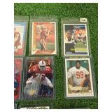 Football Cards - Elway, Adrian Peterson, Sanders & More