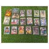 Football Cards - Drew Brees, Carson Palmer, Sanders, Elway, Steve Young & More