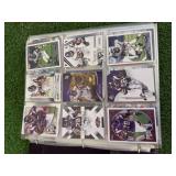Binder of Football Cards