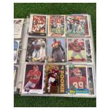 Binder of Football Cards