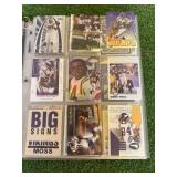 Binder of Football Cards
