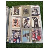 Binder of Football Cards