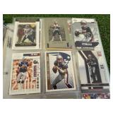 Binder of Football Cards