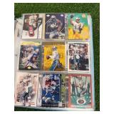 Binder of Football Cards