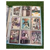 Binder of Football Cards