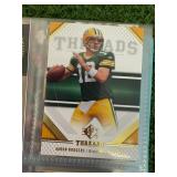 Binder of Football Cards