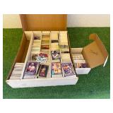 Box of Trading Cards - Football, Basketball, Baseball & Hockey