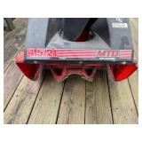 MTD Yard Machines 4.5/21 2 Cycle Snowblower