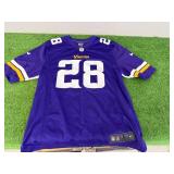MN Vikings A Peterson Jersey Size L