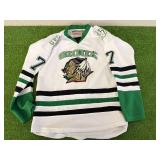 UND Sioux Hockey Jersey #7 Oshie Size S