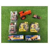 Black Adam Figures, AC Tractor, Pinewood Derby Kits & Blackhawks Figures