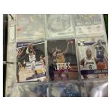 Binder of Sports Cards - Basketball & Football