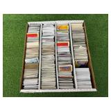 Box of Sports Cards