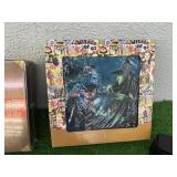 Mixed Lot -Books, Game, Flask, Handbag