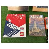 Mixed Lot -Books, Game, Flask, Handbag
