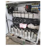 CELEC 30 kVAR automatic power factor correction panel equipped with a 63PFC 8 power factor controller